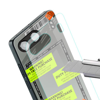 duty free purchase back phone cover | glass case for oneplus nord 4