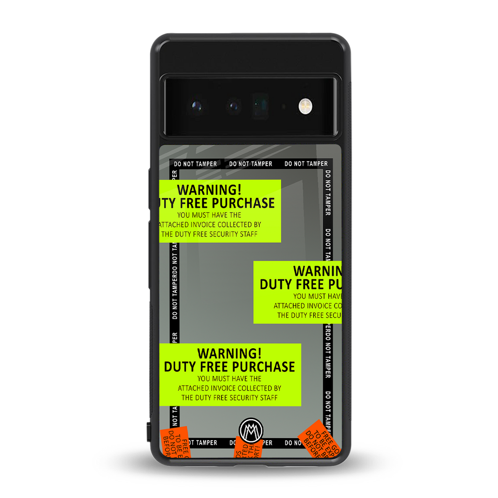 duty free purchase back phone cover | glass case for google pixel 6 pro