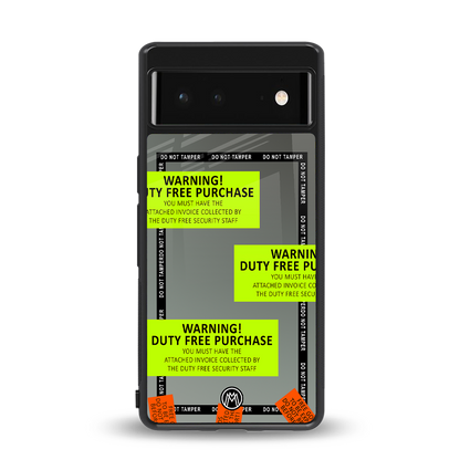 duty free purchase back phone cover | glass case for Google Pixel 6A