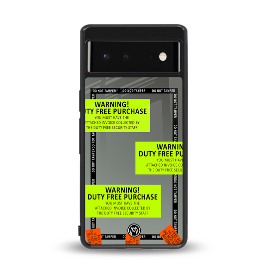 duty free purchase back phone cover | glass case for Google Pixel 6A