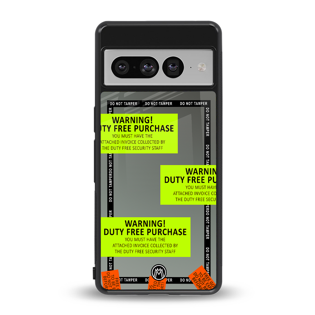 duty free purchase back phone cover | glass case for google pixel 7 pro