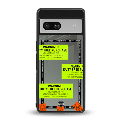 duty free purchase back phone cover | glass case for Google Pixel 7A