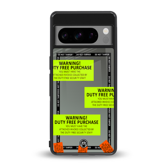 duty free purchase back phone cover | glass case for google pixel 8 pro