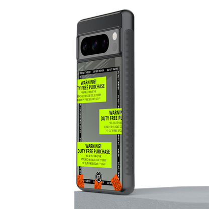 duty free purchase back phone cover | glass case for google pixel 8 pro
