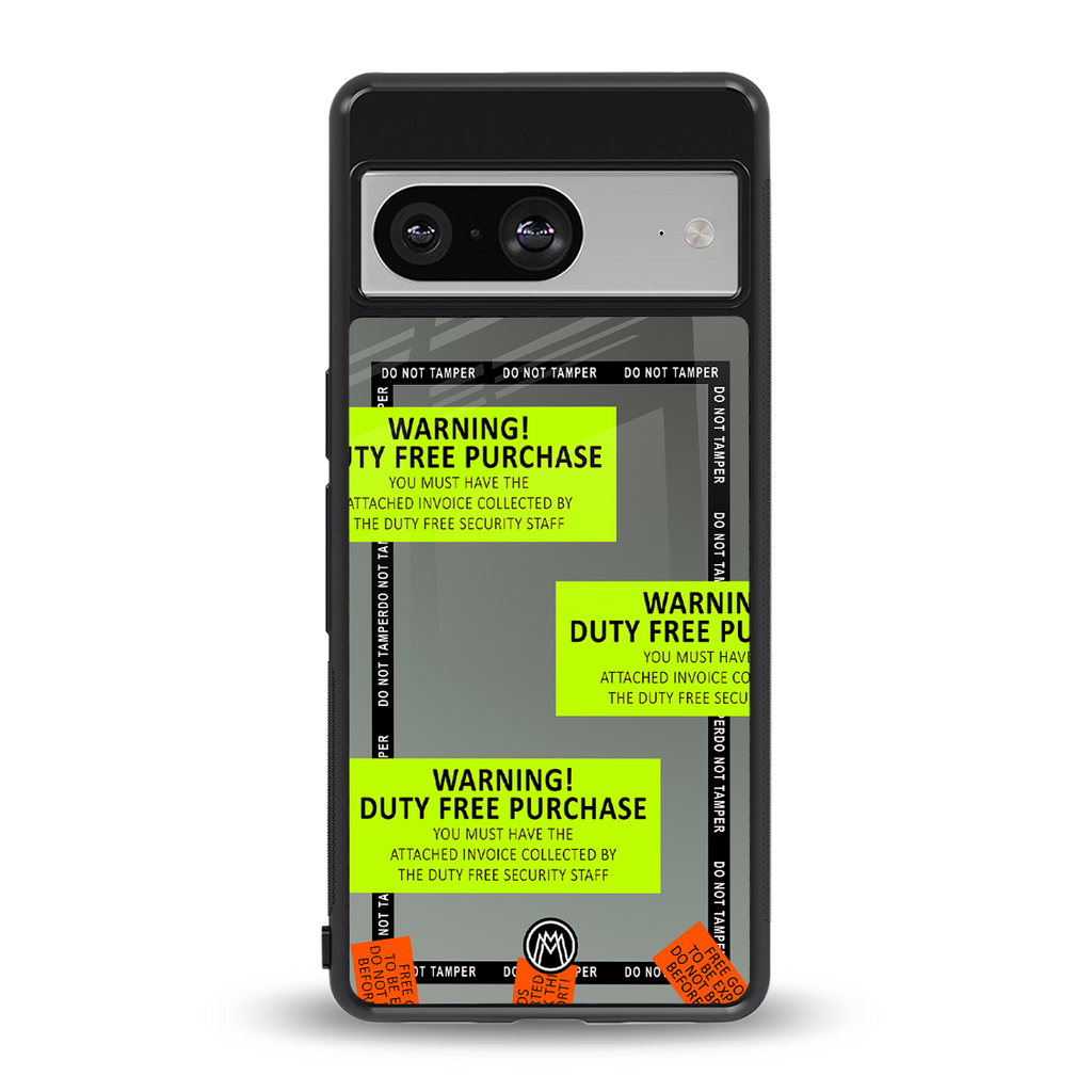 duty free purchase back phone cover | glass case for Google Pixel 8