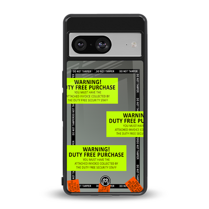 duty free purchase back phone cover | glass case for Google Pixel 8