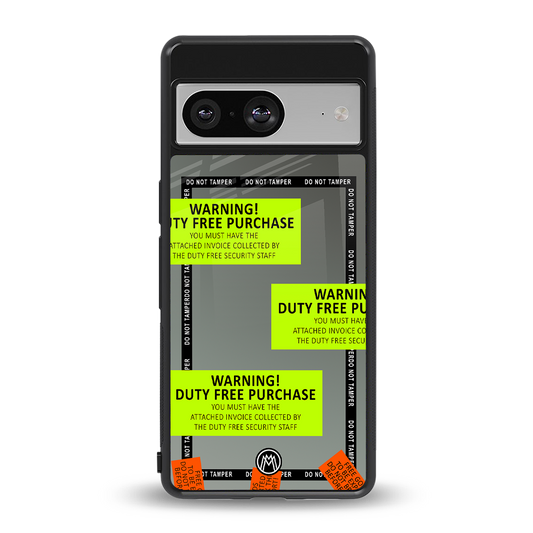 duty free purchase back phone cover | glass case for Google Pixel 8
