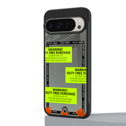 duty free purchase back phone cover | glass case for google pixel 9 pro xl