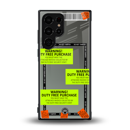 duty free purchase back phone cover | glass case for samsung galaxy s24 ultra