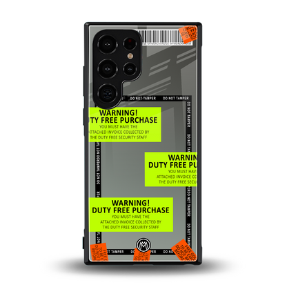 duty free purchase back phone cover | glass case for samsung galaxy s23 ultra