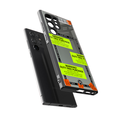 duty free purchase back phone cover | glass case for samsung galaxy s24 ultra