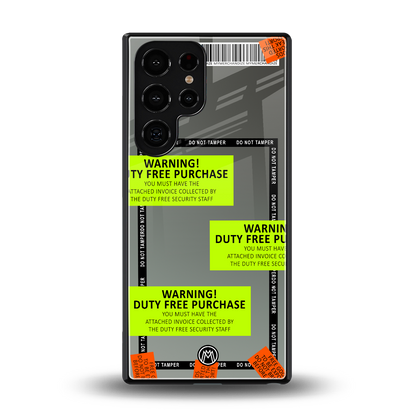 duty free purchase back phone cover | glass case for samsung galaxy s25 ultra