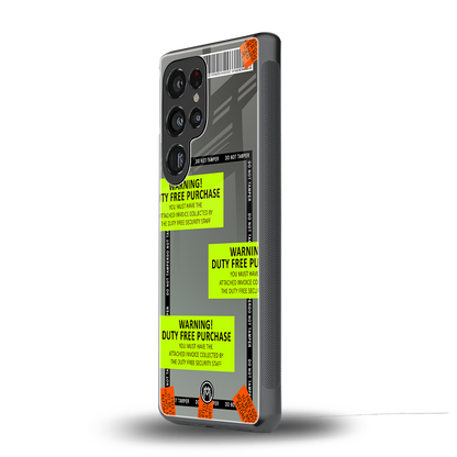 duty free purchase back phone cover | glass case for samsung galaxy s25 ultra