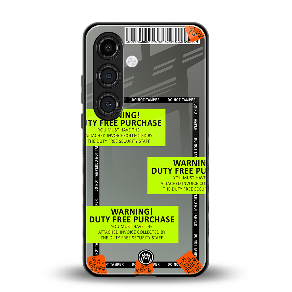 duty free purchase back phone cover | glass case for samsung galaxy s25 plus