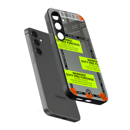 duty free purchase back phone cover | glass case for samsung galaxy s25