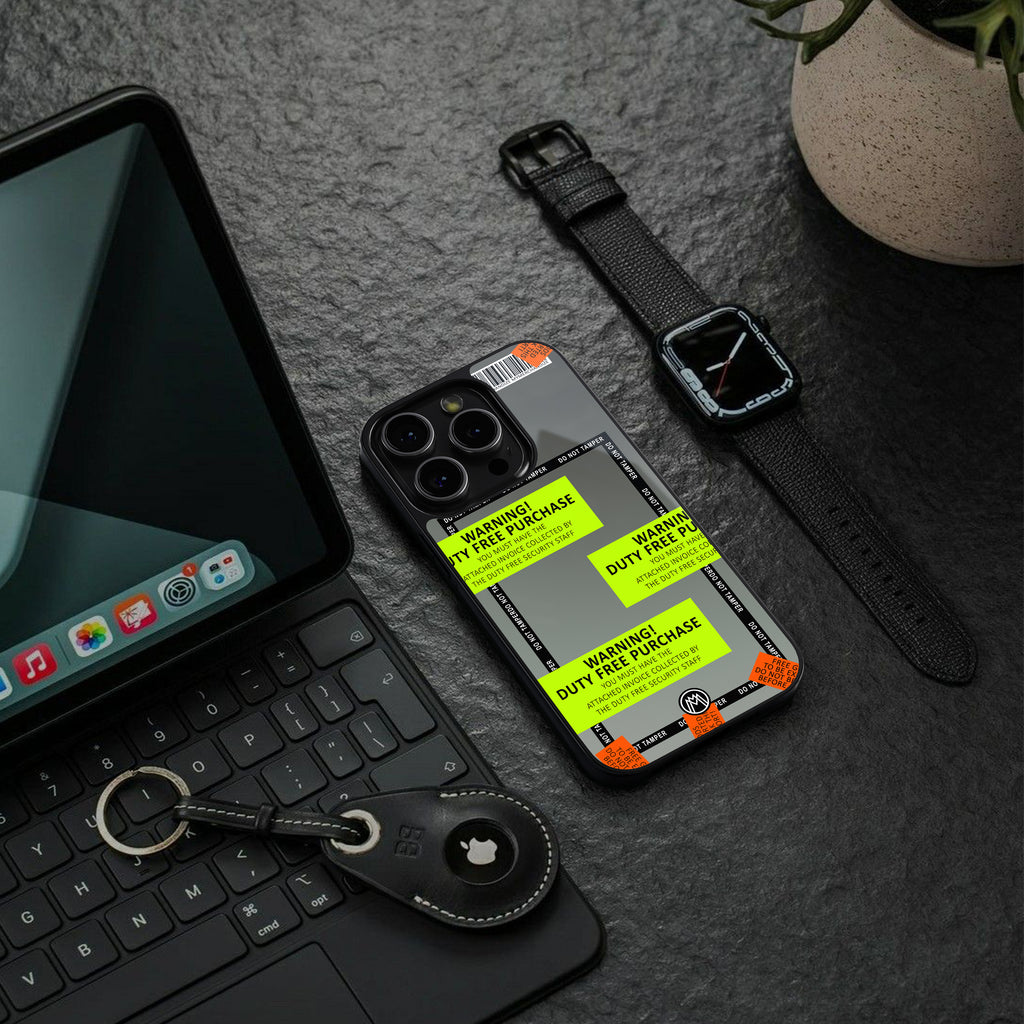duty free purchase back phone cover | glass case for iphone 15 pro