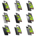 Durable Glass Back Mobile Case for iPhone, Samsung, OnePlus, Google Pixel, Redmi, Vivo, Oppo