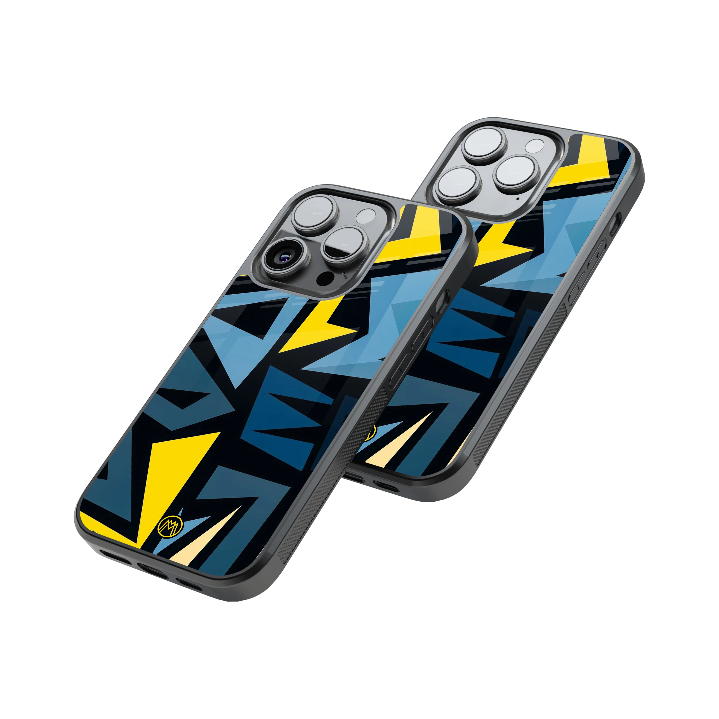 Protective Glass Back Phone Case Compatible with iPhone, Samsung, OnePlus, Pixel & More