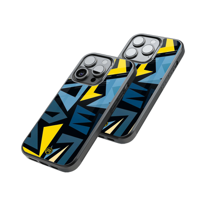 Protective Glass Back Phone Case Compatible with iPhone, Samsung, OnePlus, Pixel & More