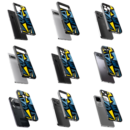 Durable Glass Back Mobile Case for iPhone, Samsung, OnePlus, Google Pixel, Redmi, Vivo, Oppo