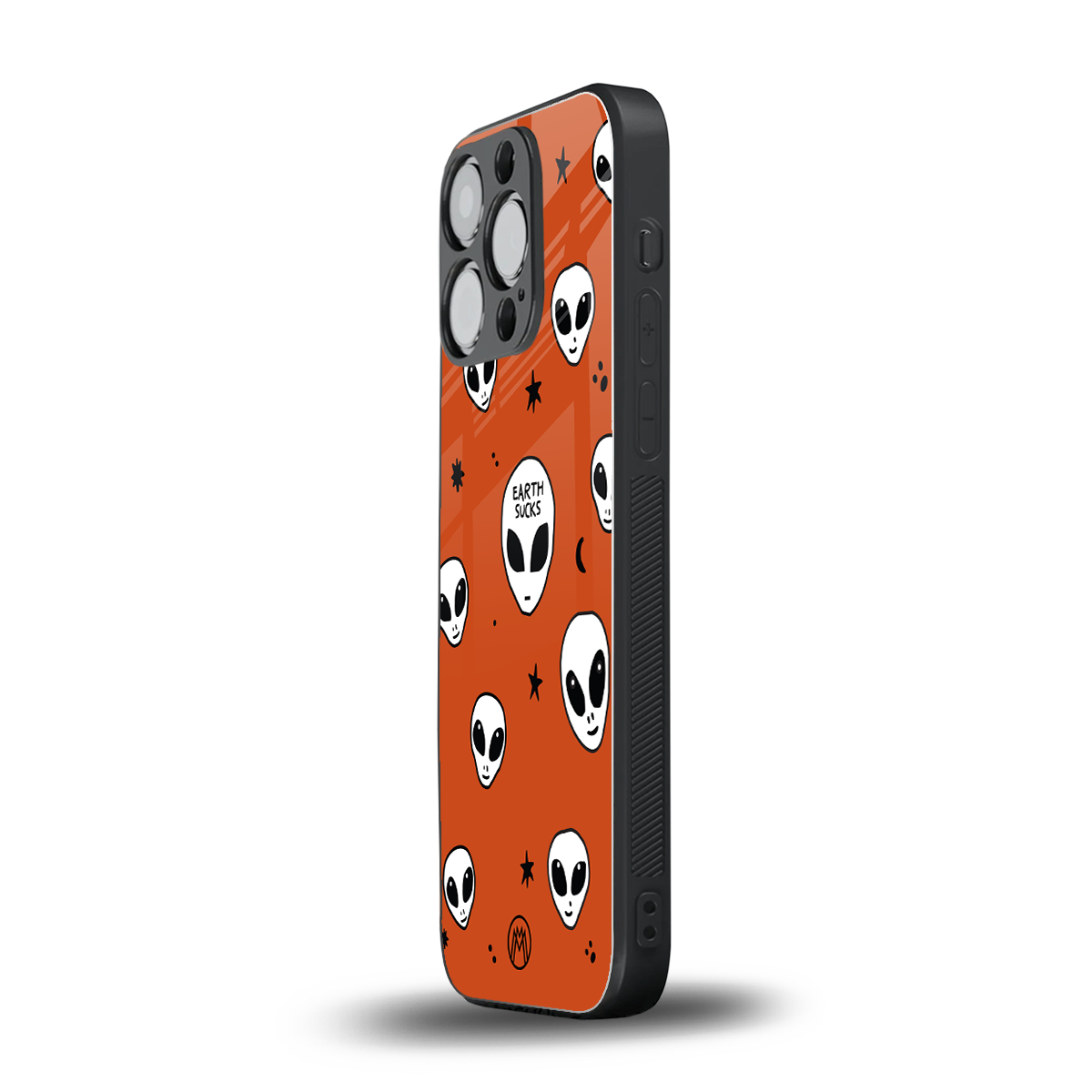 earth sucks back phone cover | glass case for iphone 13 pro