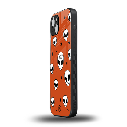 earth sucks back phone cover | glass case for iphone 13