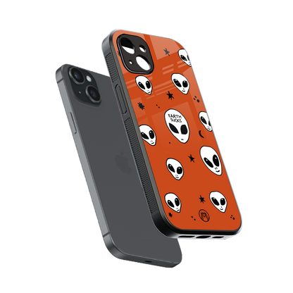 earth sucks back phone cover | glass case for iphone 14 plus