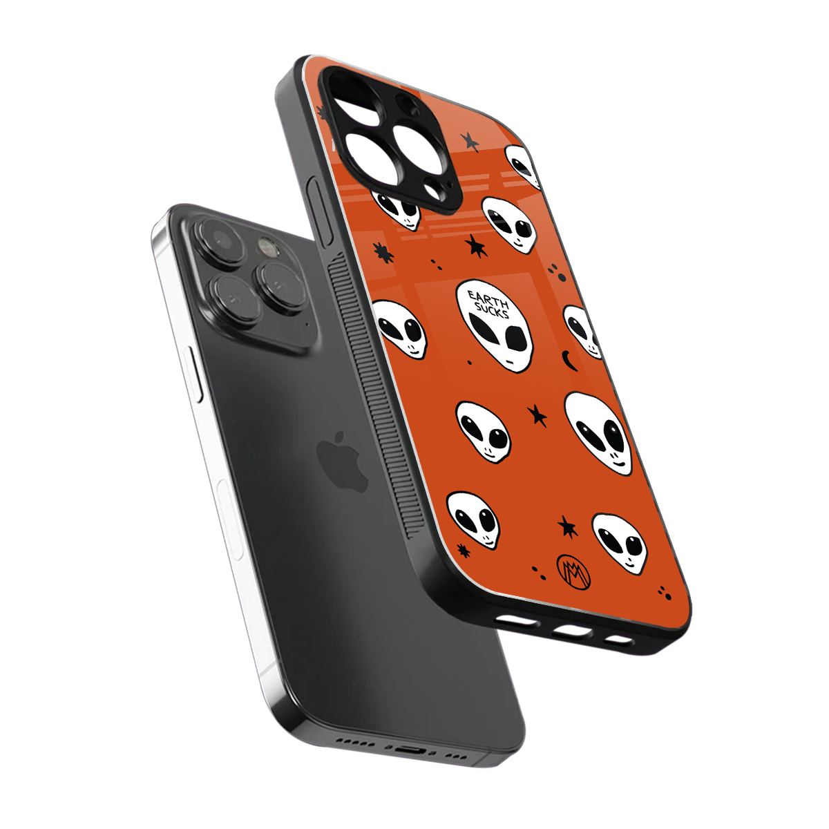 earth sucks back phone cover | glass case for iphone 14 pro max