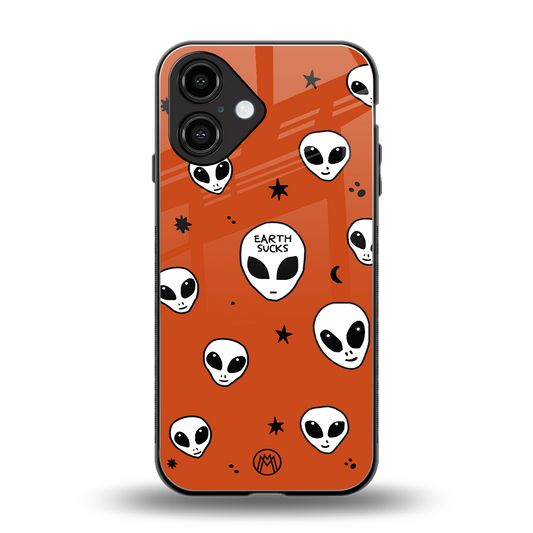 earth sucks back phone cover | glass case for iphone 16