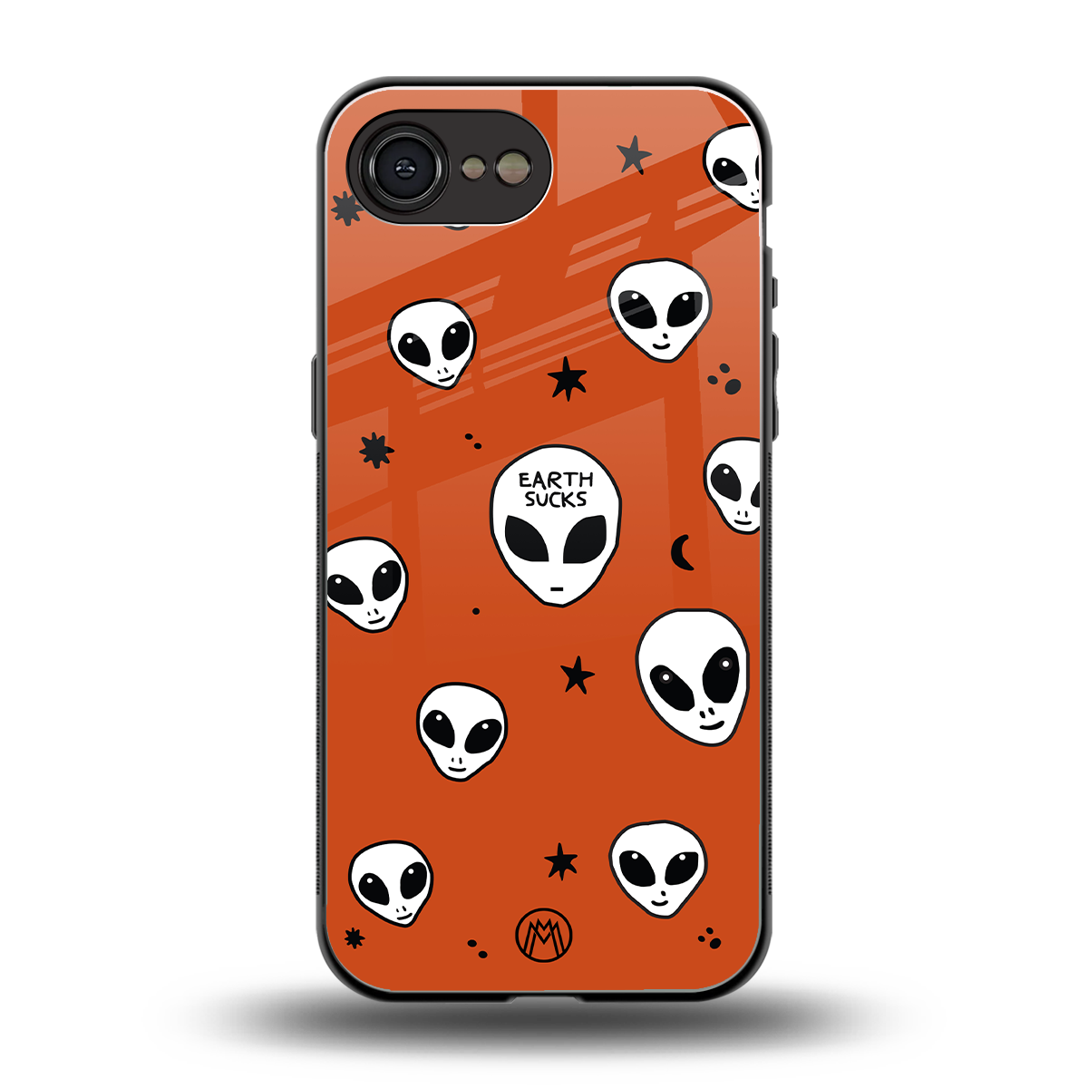 earth sucks back phone cover | glass case for iphone 16e