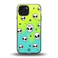 earth sucks neon edition back phone cover | glass case for iphone 13 mini