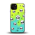 earth sucks neon edition back phone cover | glass case for iphone 13