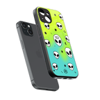 earth sucks neon edition back phone cover | glass case for iphone 13