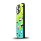 earth sucks neon edition back phone cover | glass case for iphone 14 pro