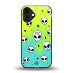 earth sucks neon edition back phone cover | glass case for iphone 16 plus