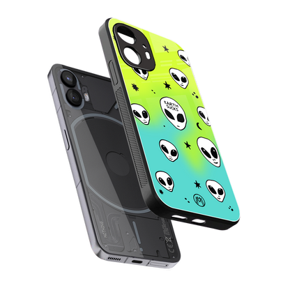 earth sucks neon edition back phone cover | glass case for nothing phone 2