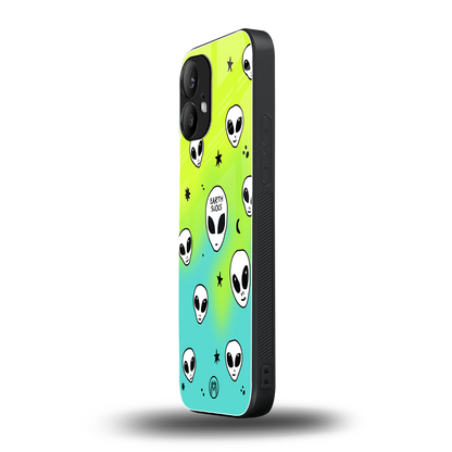 earth sucks neon edition back phone cover | glass case for nothing phone 2