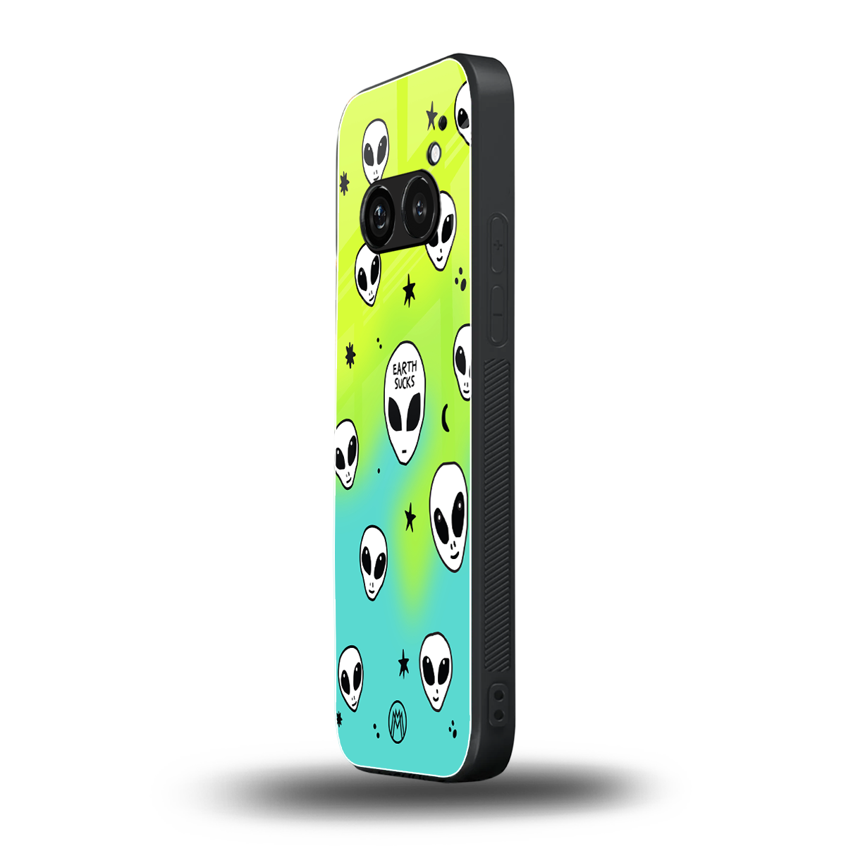earth sucks neon edition back phone cover | glass case for nothing phone 2a