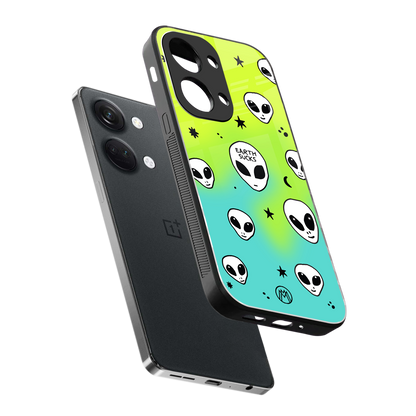 earth sucks neon edition back phone cover | glass case for oneplus nord 3