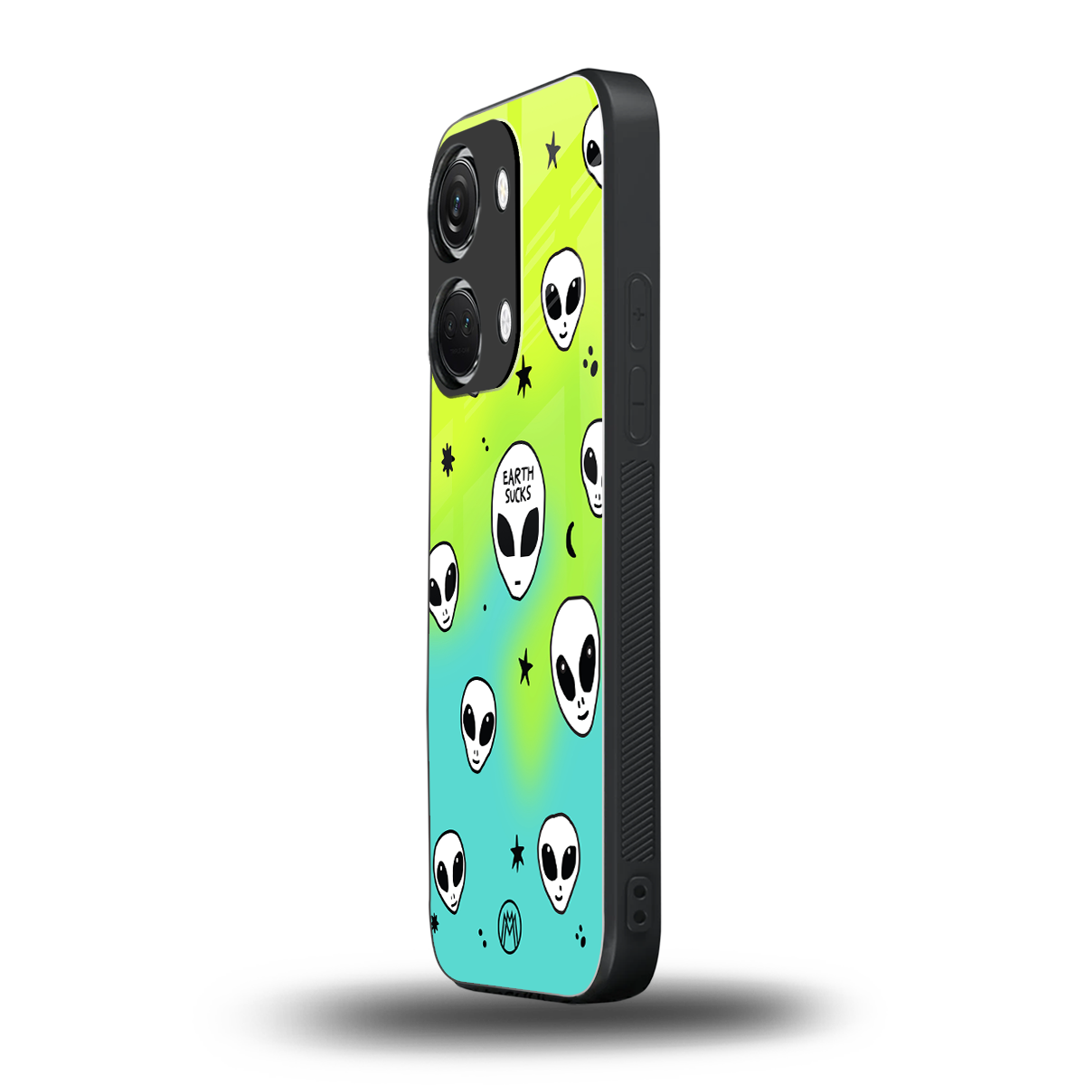 earth sucks neon edition back phone cover | glass case for oneplus nord 3