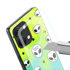 earth sucks neon edition back phone cover | glass case for oneplus nord 3