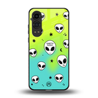 earth sucks neon edition back phone cover | glass case for oneplus nord ce 4 lite