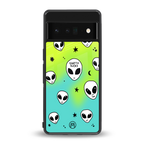 earth sucks neon edition back phone cover | glass case for google pixel 6 pro