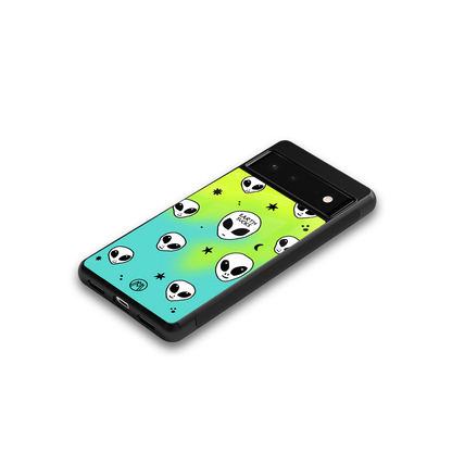 earth sucks neon edition back phone cover | glass case for Google Pixel 6A