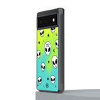 earth sucks neon edition back phone cover | glass case for google pixel 6