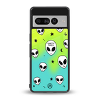 earth sucks neon edition back phone cover | glass case for google pixel 7 pro