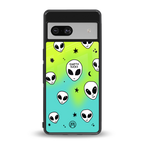earth sucks neon edition back phone cover | glass case for Google Pixel 7