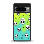 earth sucks neon edition back phone cover | glass case for google pixel 8 pro
