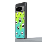 earth sucks neon edition back phone cover | glass case for google pixel 8 pro