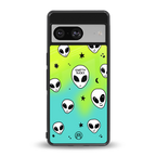 earth sucks neon edition back phone cover | glass case for Google Pixel 8